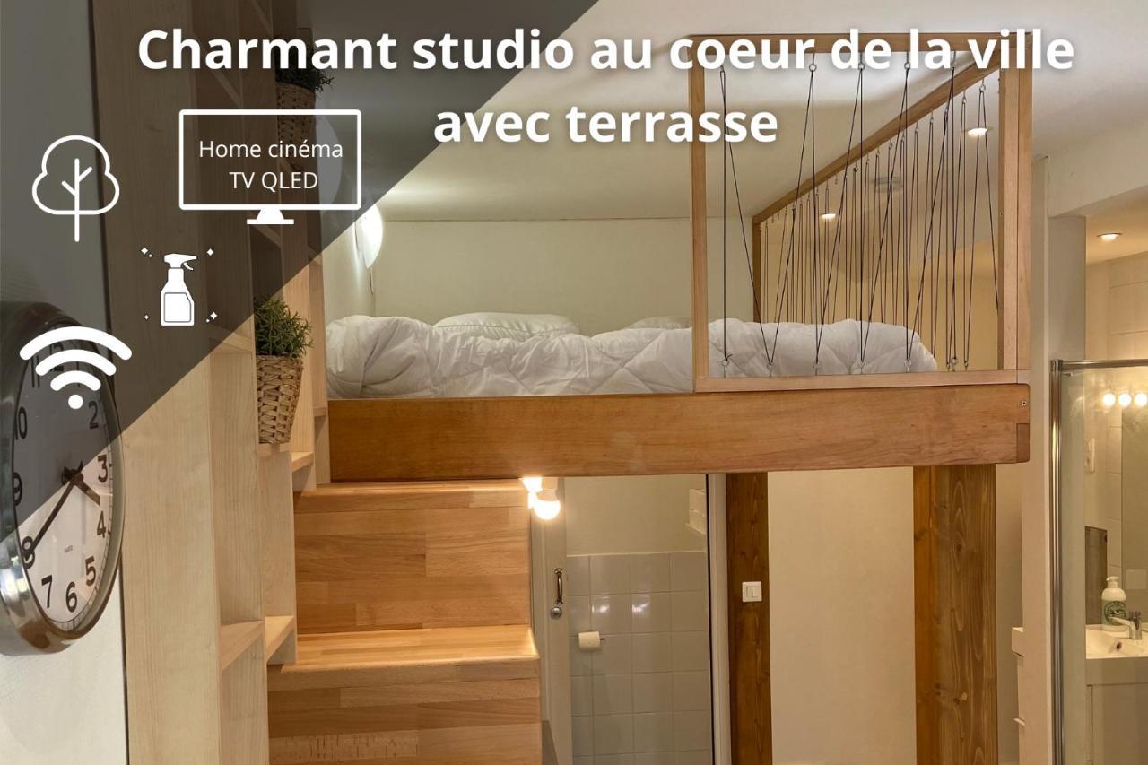 Charmant Studio Avec Terrasse Au Coeur De Нанси Экстерьер фото